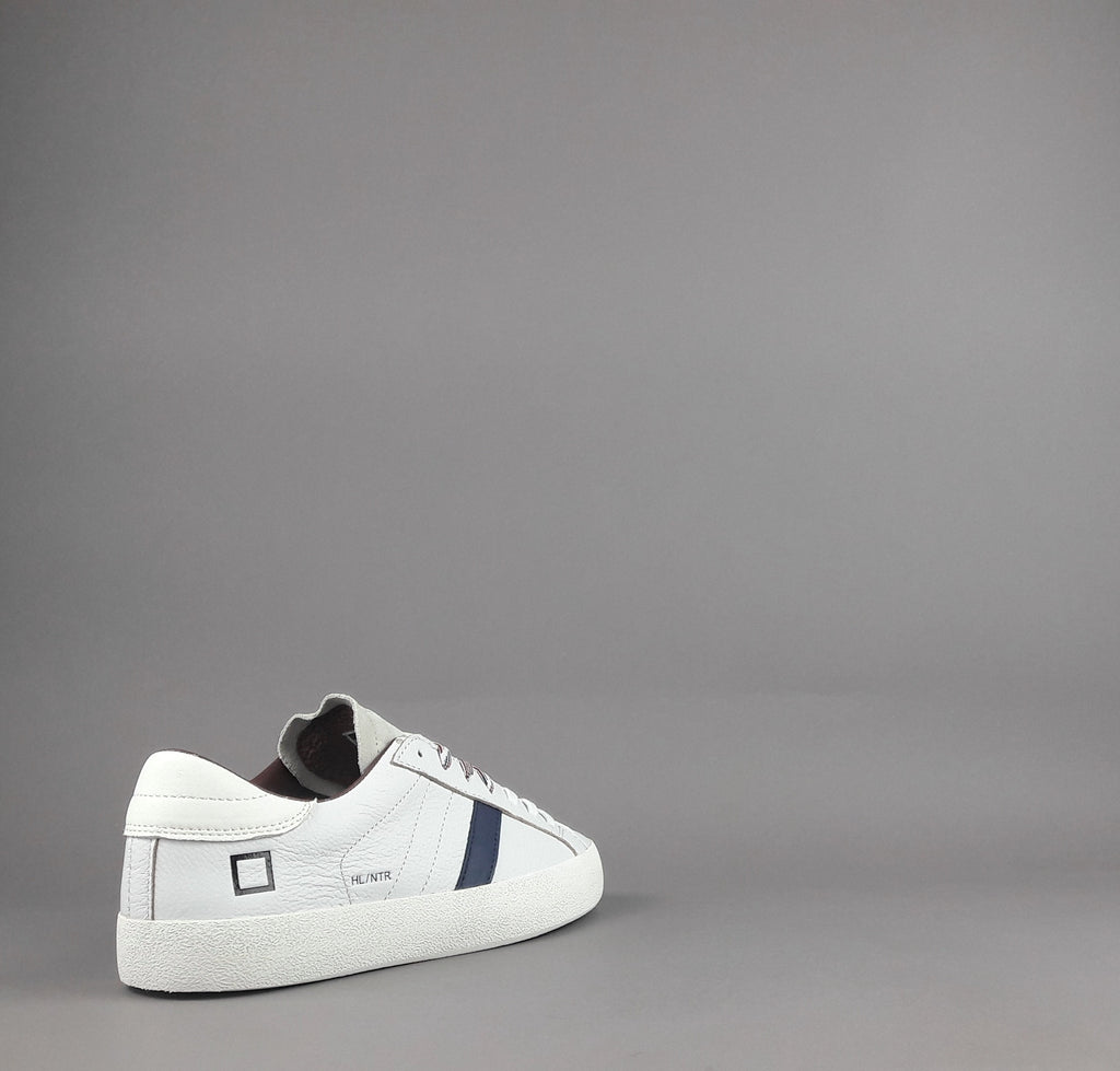 D.A.T.E. Sneakers Hill Low Uomo Pelle Bianco