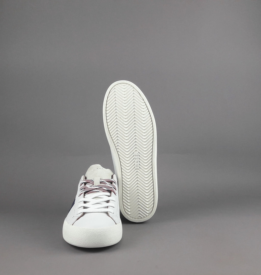 D.A.T.E. Sneakers Hill Low Uomo Pelle Bianco