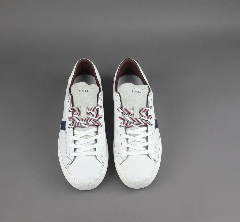 D.A.T.E. Sneakers Hill Low Uomo Pelle Bianco