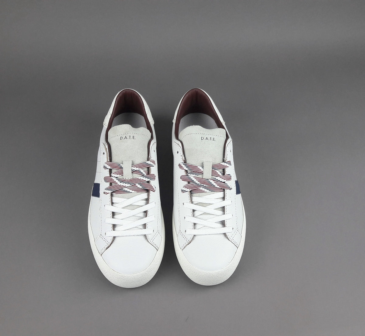 D.A.T.E. Sneakers Hill Low Uomo Pelle Bianco