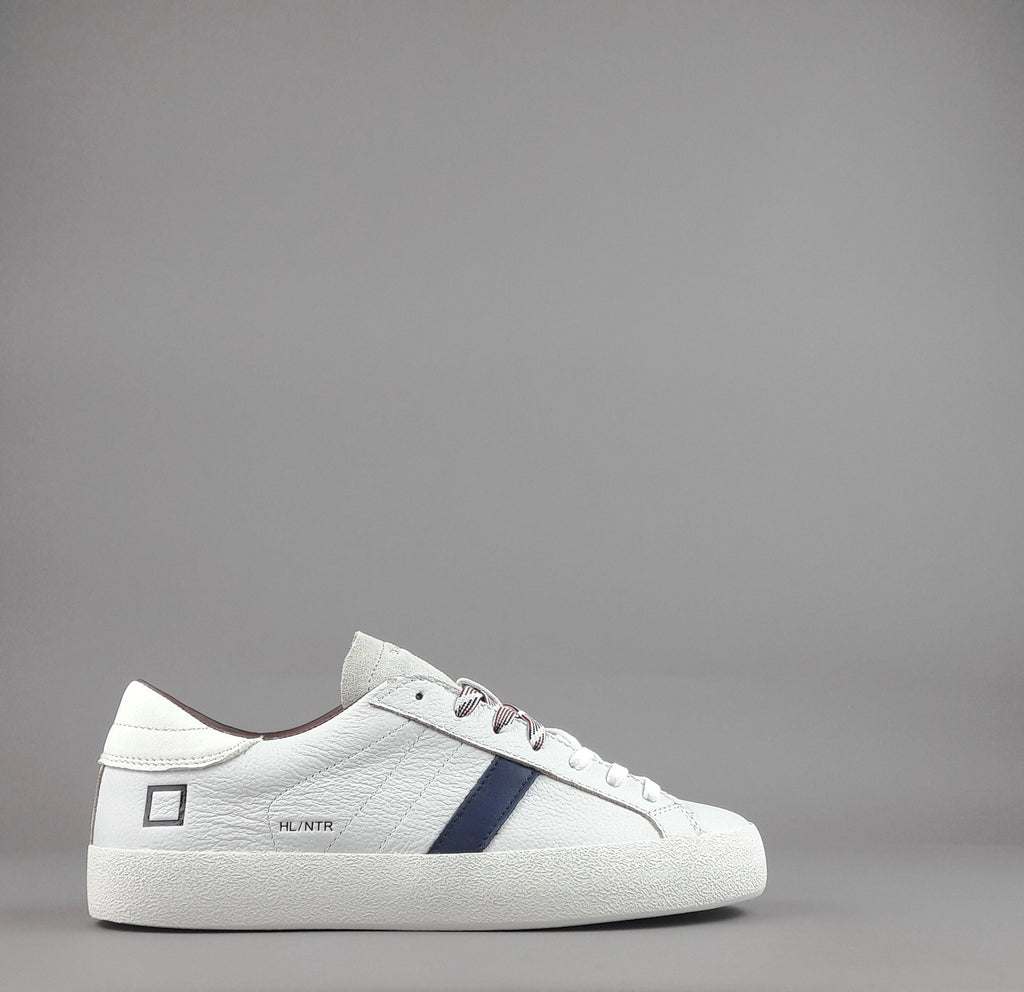 D.A.T.E. Sneakers Hill Low Uomo Pelle Bianco