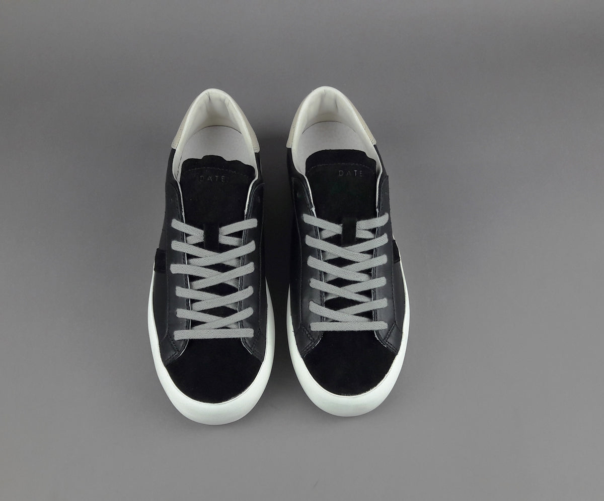 D.A.T.E. Sneakers Hill Low Uomo Pelle Nero