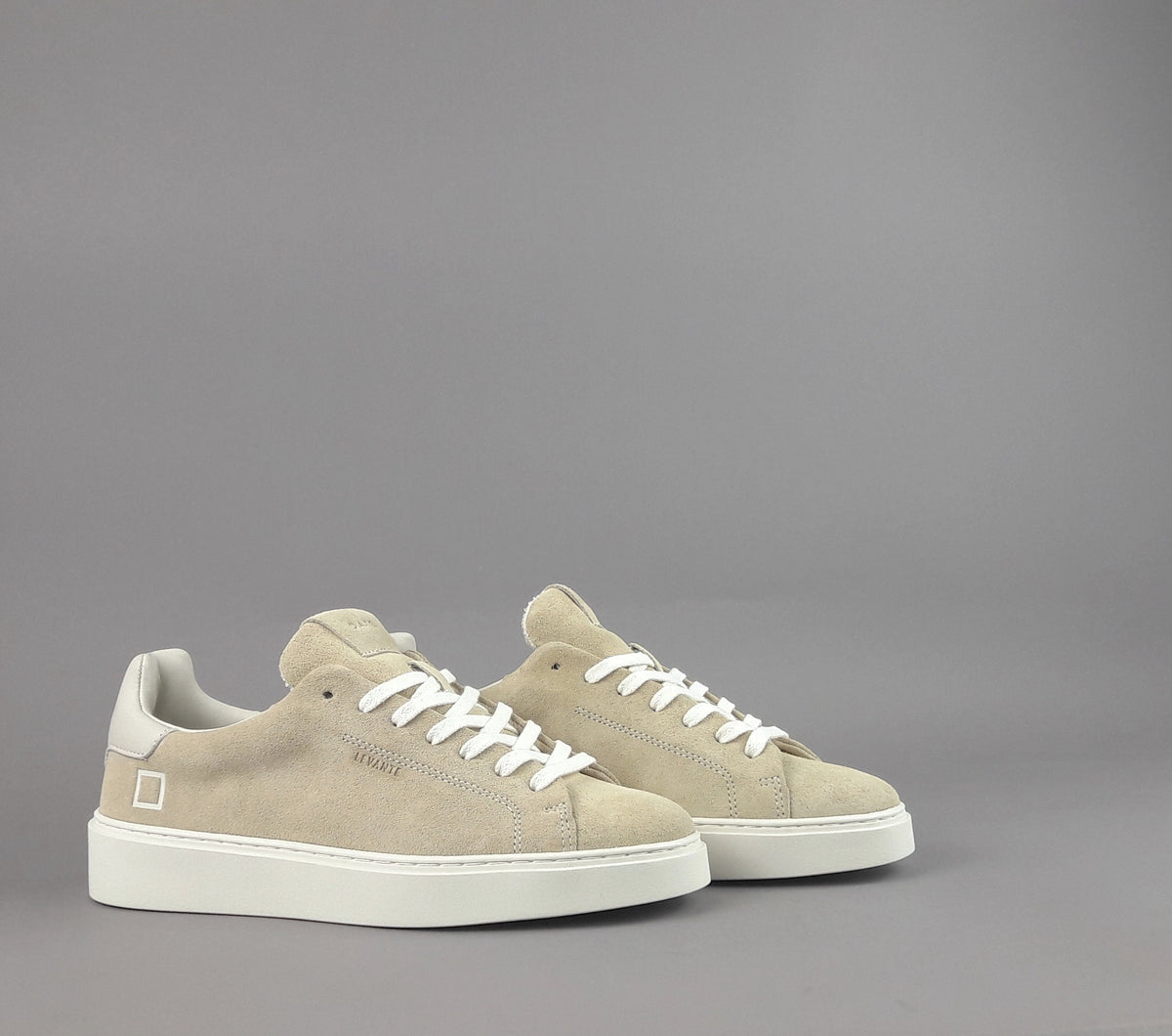 D.A.T.E. Sneakers Levante Uomo Camoscio Beige