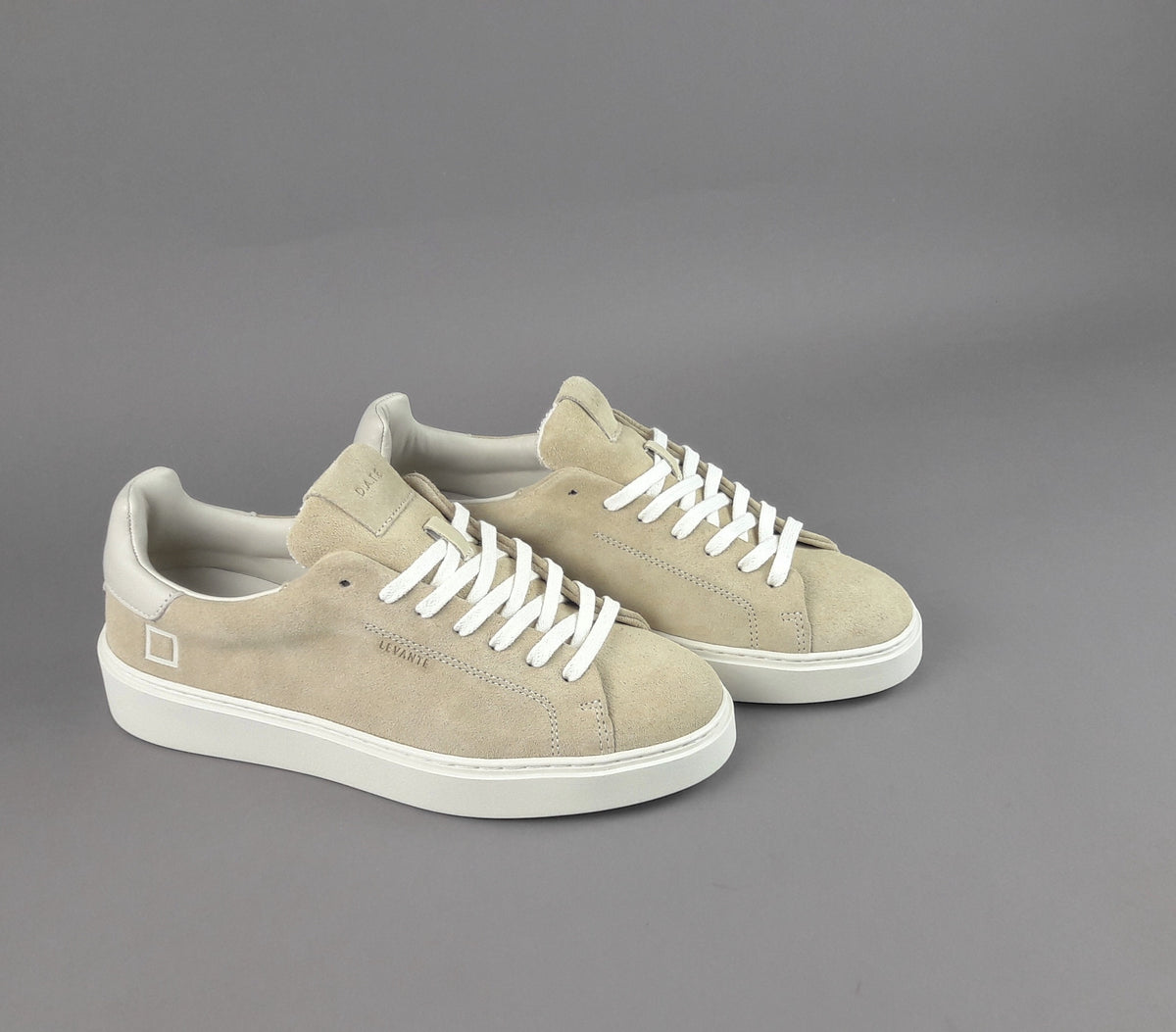 D.A.T.E. Sneakers Levante Uomo Camoscio Beige