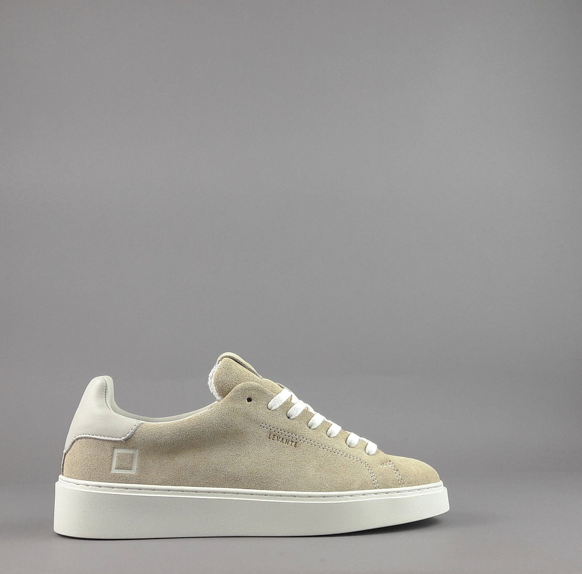 D.A.T.E. Sneakers Levante Uomo Camoscio Beige