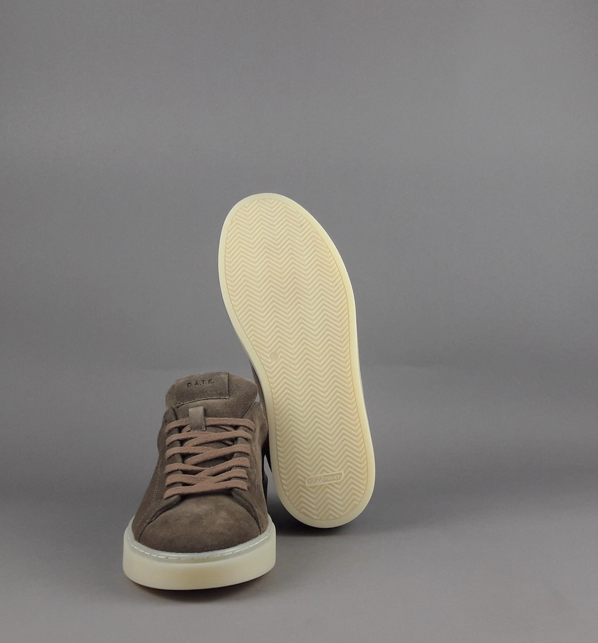 D.A.T.E. Sneakers Levante Uomo Camoscio Marrone