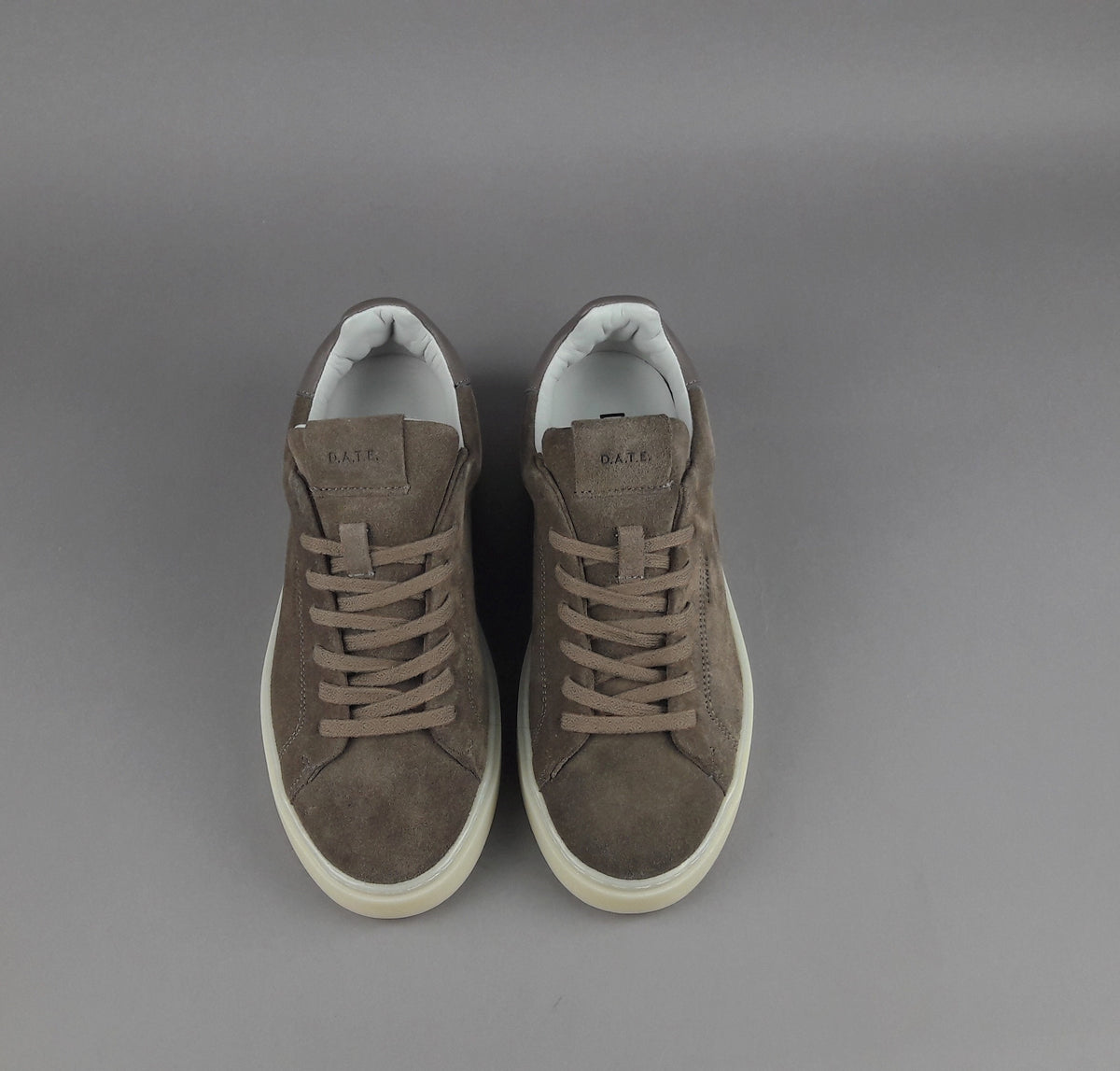 D.A.T.E. Sneakers Levante Uomo Camoscio Marrone
