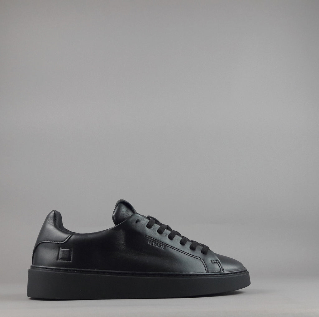 D.A.T.E. Sneakers Levante Uomo Pelle Nero