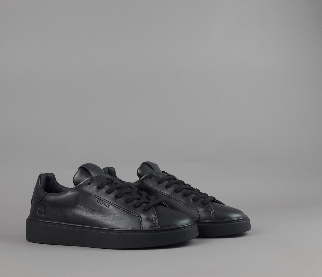 D.A.T.E. Sneakers Levante Uomo Pelle Nero