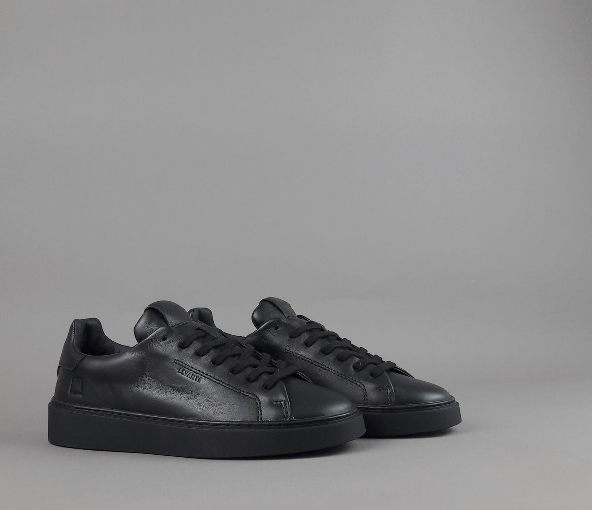 D.A.T.E. Sneakers Levante Uomo Pelle Nero