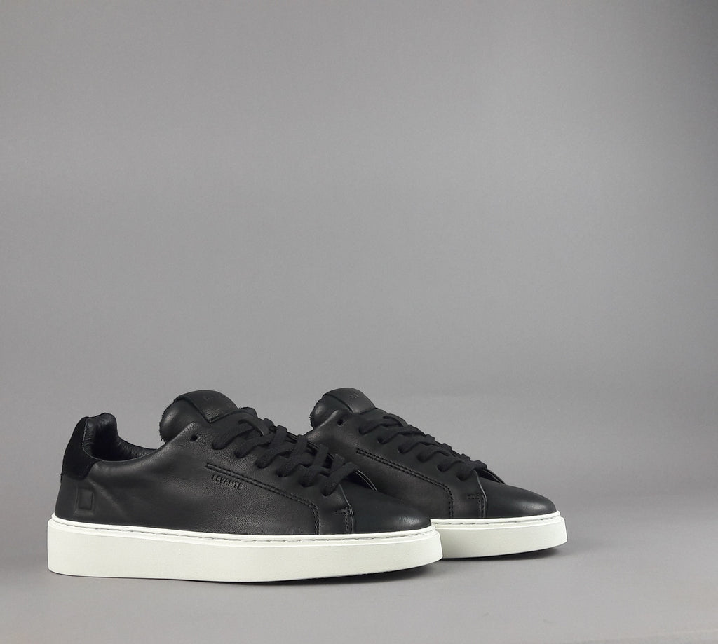 D.A.T.E. Sneakers Levante Uomo Pelle Nero