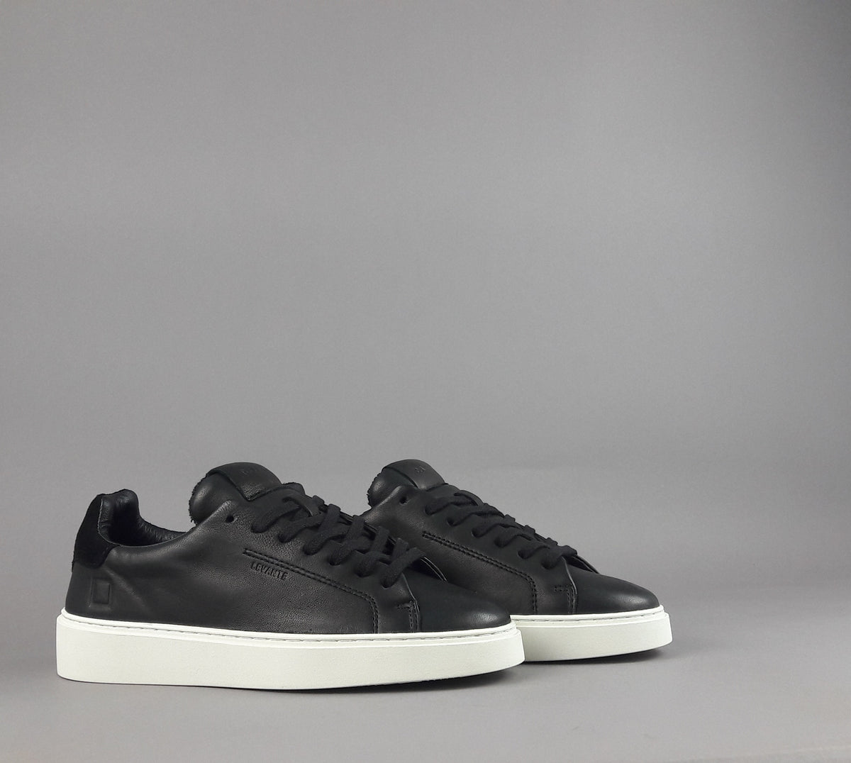 D.A.T.E. Sneakers Levante Uomo Pelle Nero