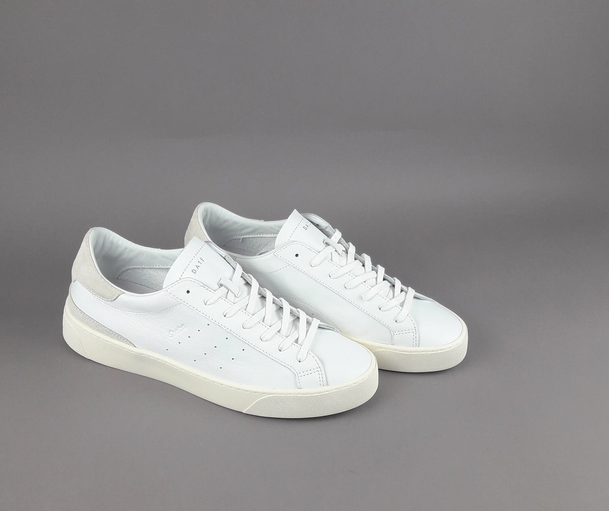 D.A.T.E. Sneakers Sonica Uomo Pelle Bianco