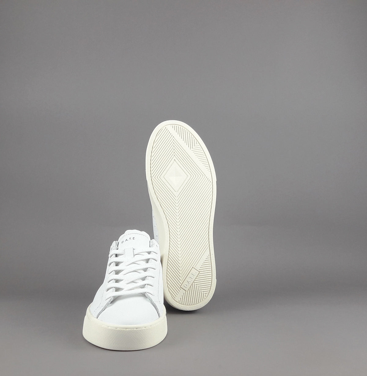 D.A.T.E. Sneakers Sonica Uomo Pelle Bianco
