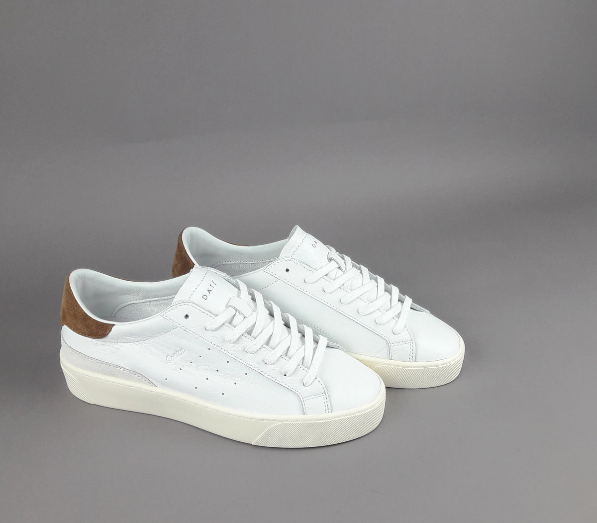 D.A.T.E. Sneakers Sonica Uomo Pelle Bianco