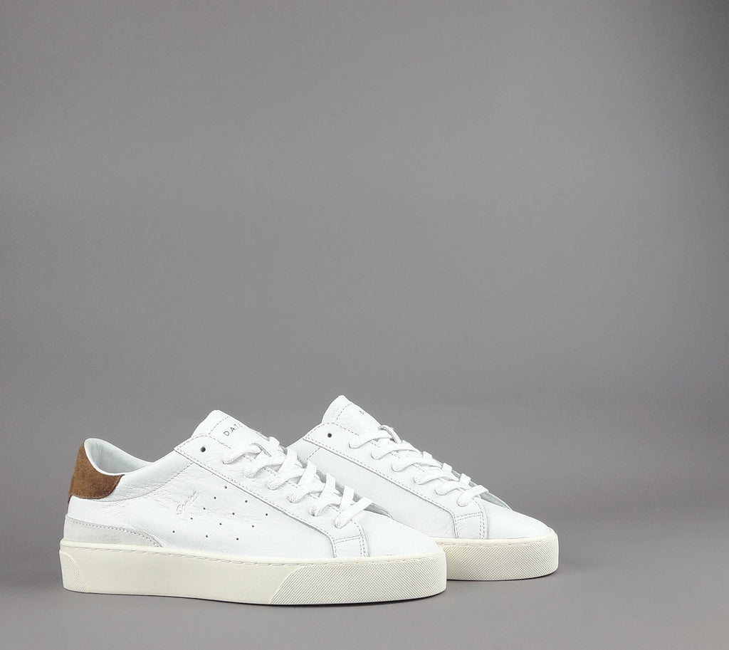 D.A.T.E. Sneakers Sonica Uomo Pelle Bianco