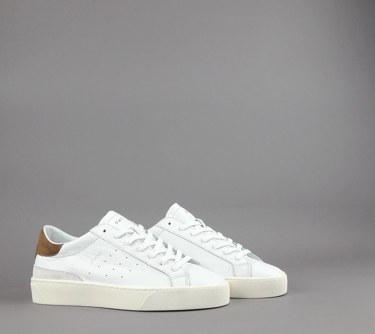 D.A.T.E. Sneakers Sonica Uomo Pelle Bianco
