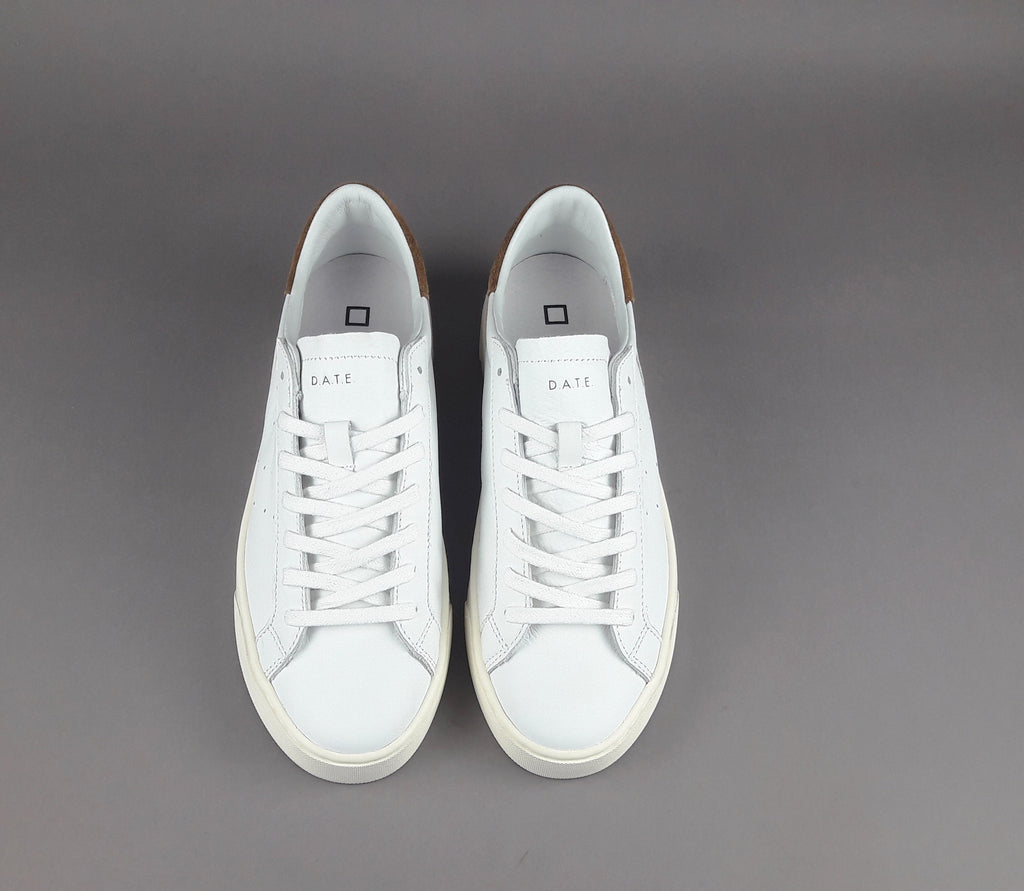 D.A.T.E. Sneakers Sonica Uomo Pelle Bianco
