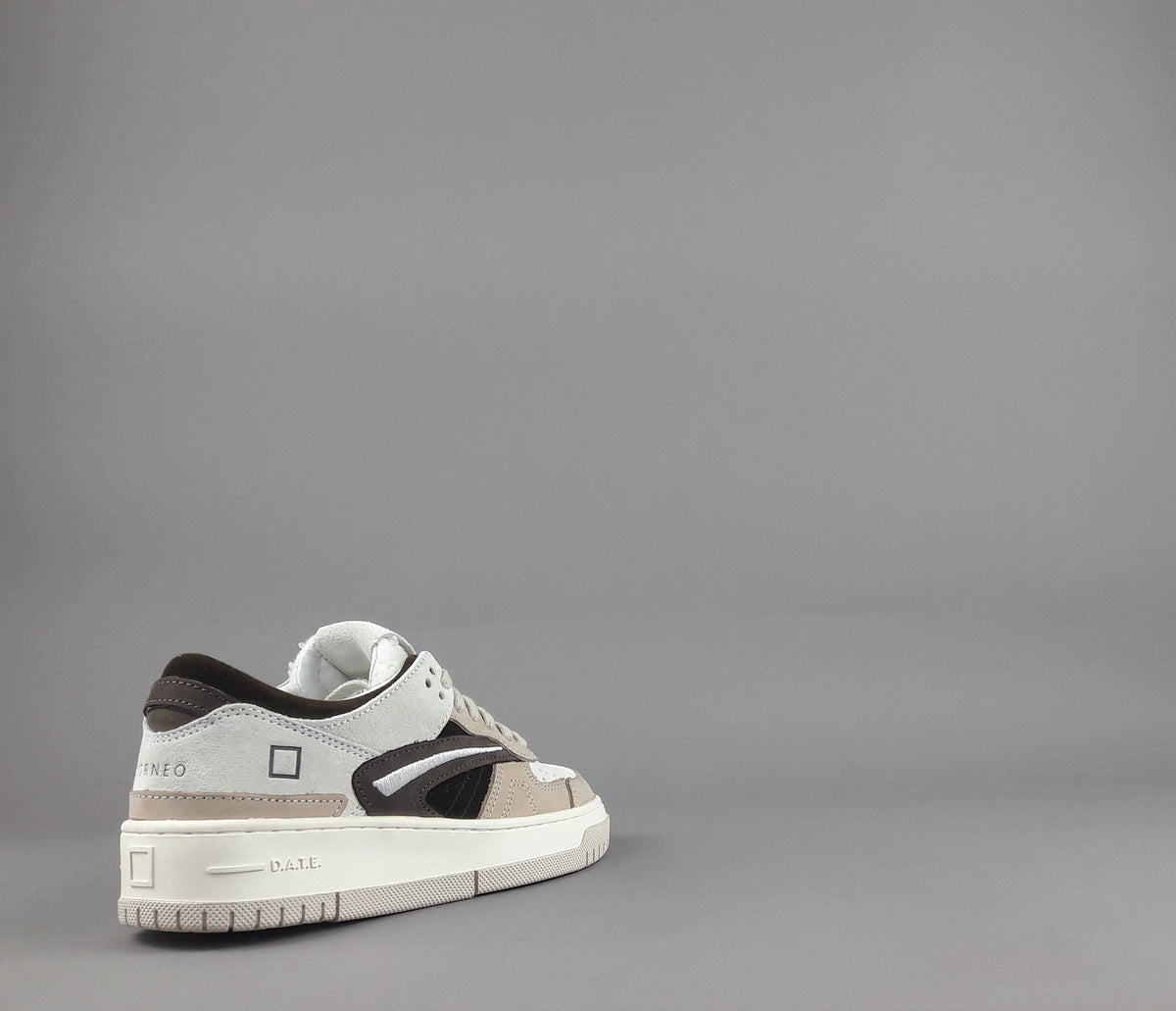 D.A.T.E. Sneakers Torneo Pop Donna Camoscio Beige