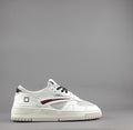 D.A.T.E. Sneakers Torneo Uomo Pelle Camoscio Avorio Grigio