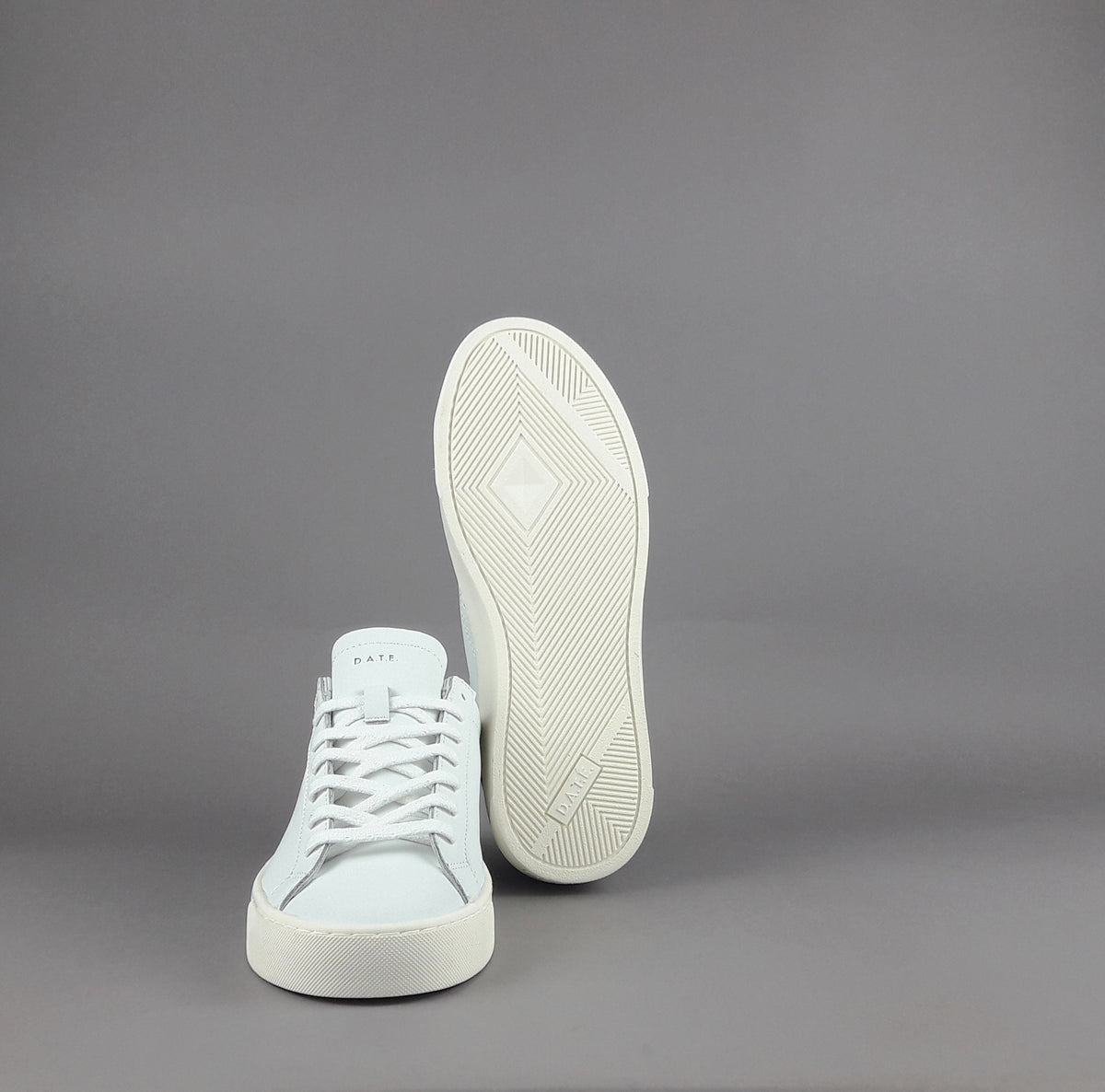 D.A.T.E. Sonica Uomo Pelle Bianco
