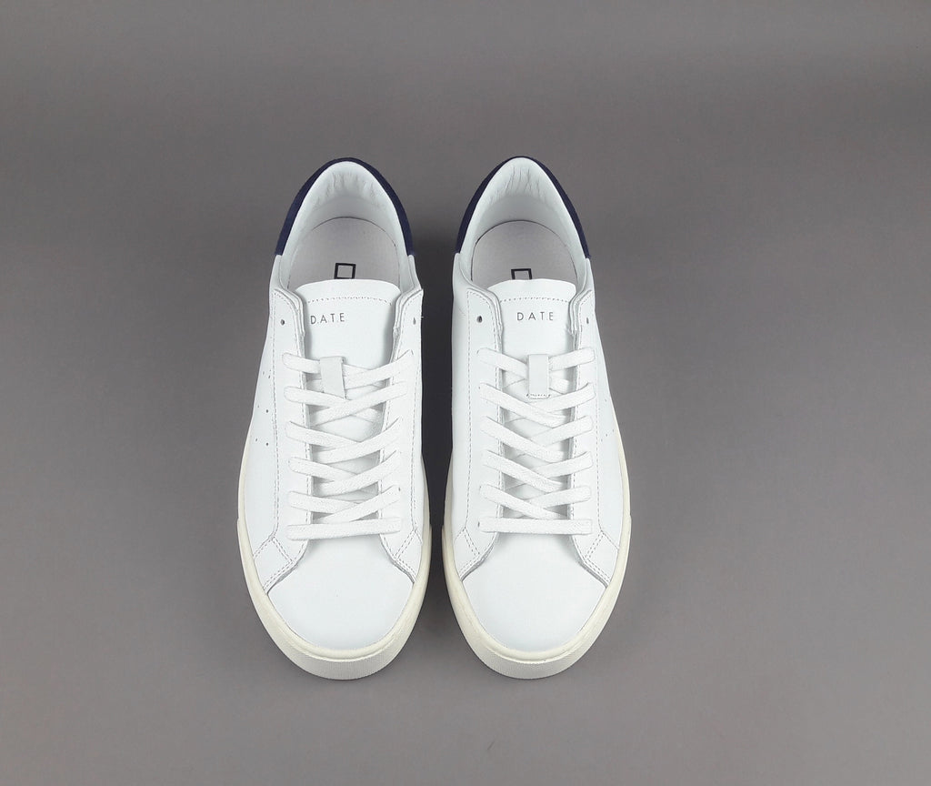 D.A.T.E. Sonica Uomo Pelle Bianco