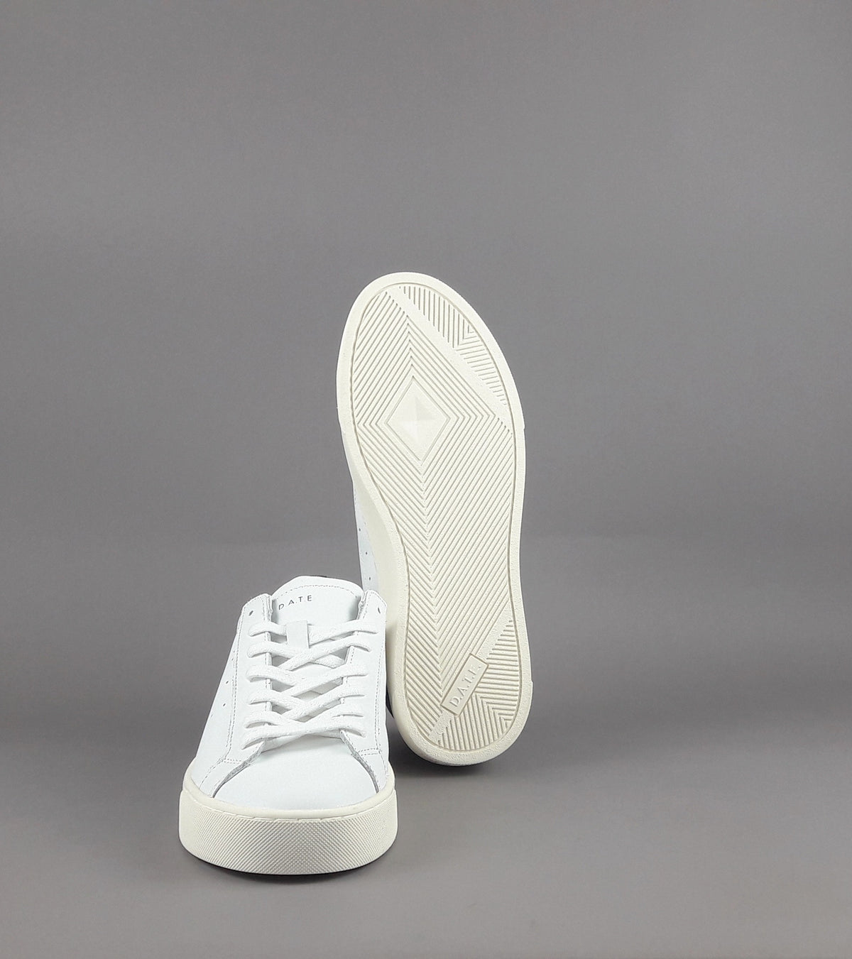 D.A.T.E. Sonica Uomo Pelle Bianco