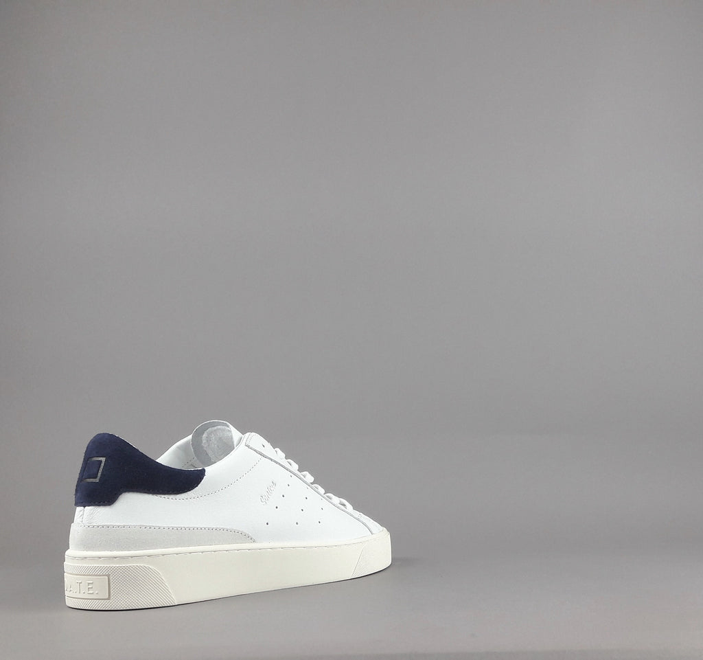 D.A.T.E. Sonica Uomo Pelle Bianco
