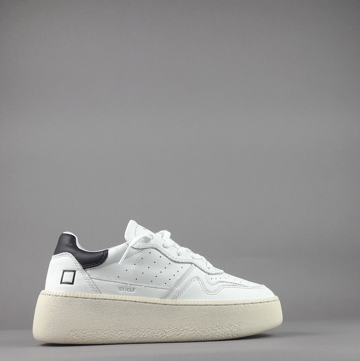 D.A.T.E. Step Sneakers Donna Pelle Bianco