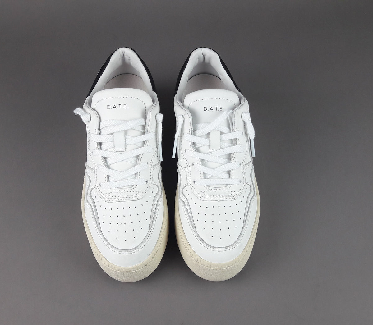 D.A.T.E. Step Sneakers Donna Pelle Bianco