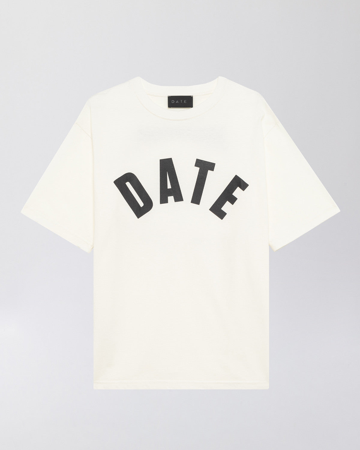D.A.T.E. T-Shirt Baseball Uomo Bianco Opaco
