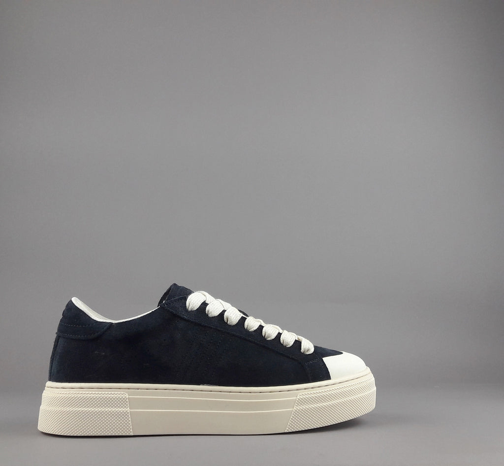 Demna Sneakers Uomo Camoscio Blu Scuro