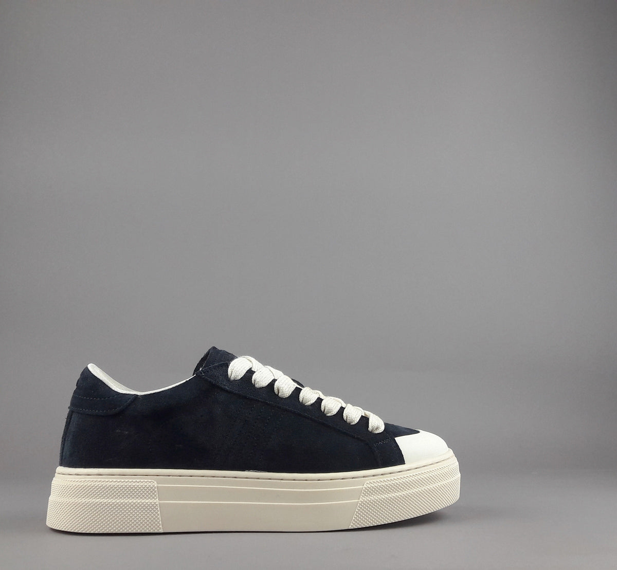 Demna Sneakers Uomo Camoscio Blu Scuro