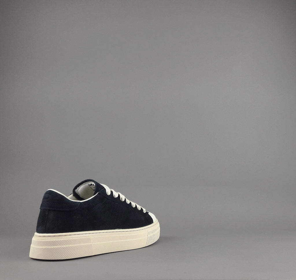 Demna Sneakers Uomo Camoscio Blu Scuro