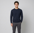 Filippo De Laurentiis Maglia Uomo Cotone Blu Scuro