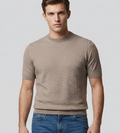 Filippo De Laurentiis Maglia Uomo Manica Corta Cotone Talpa