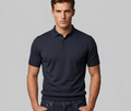 Filippo De Laurentiis Polo Uomo Manica Corta Cotone Blu Scuro