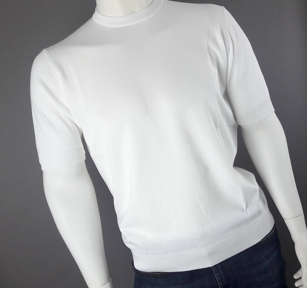 Filippo De Laurentiis T-Shirt Uomo Cotone Crepe