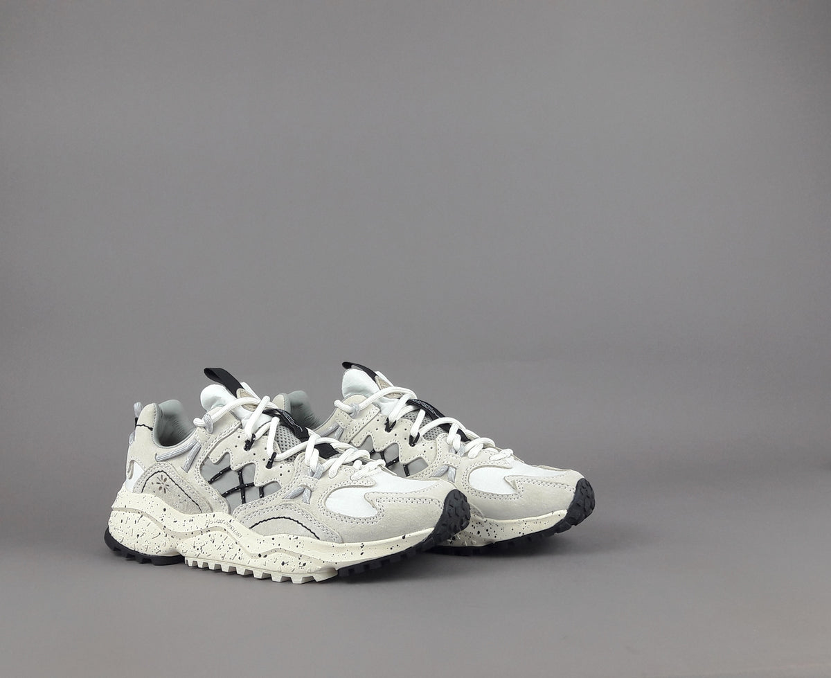 Flower Mountain Sneakers Donna Yamabushi Camoscio Tela Ghiaccio