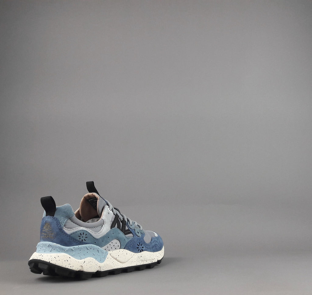 Flower Mountain Sneakers Uomo Yamano 3 Camoscio Tela Avion