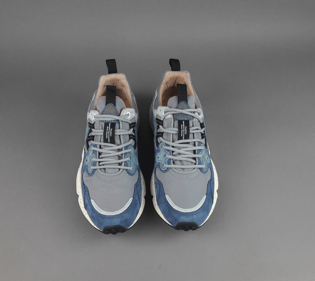 Flower Mountain Sneakers Uomo Yamano 3 Camoscio Tela Avion