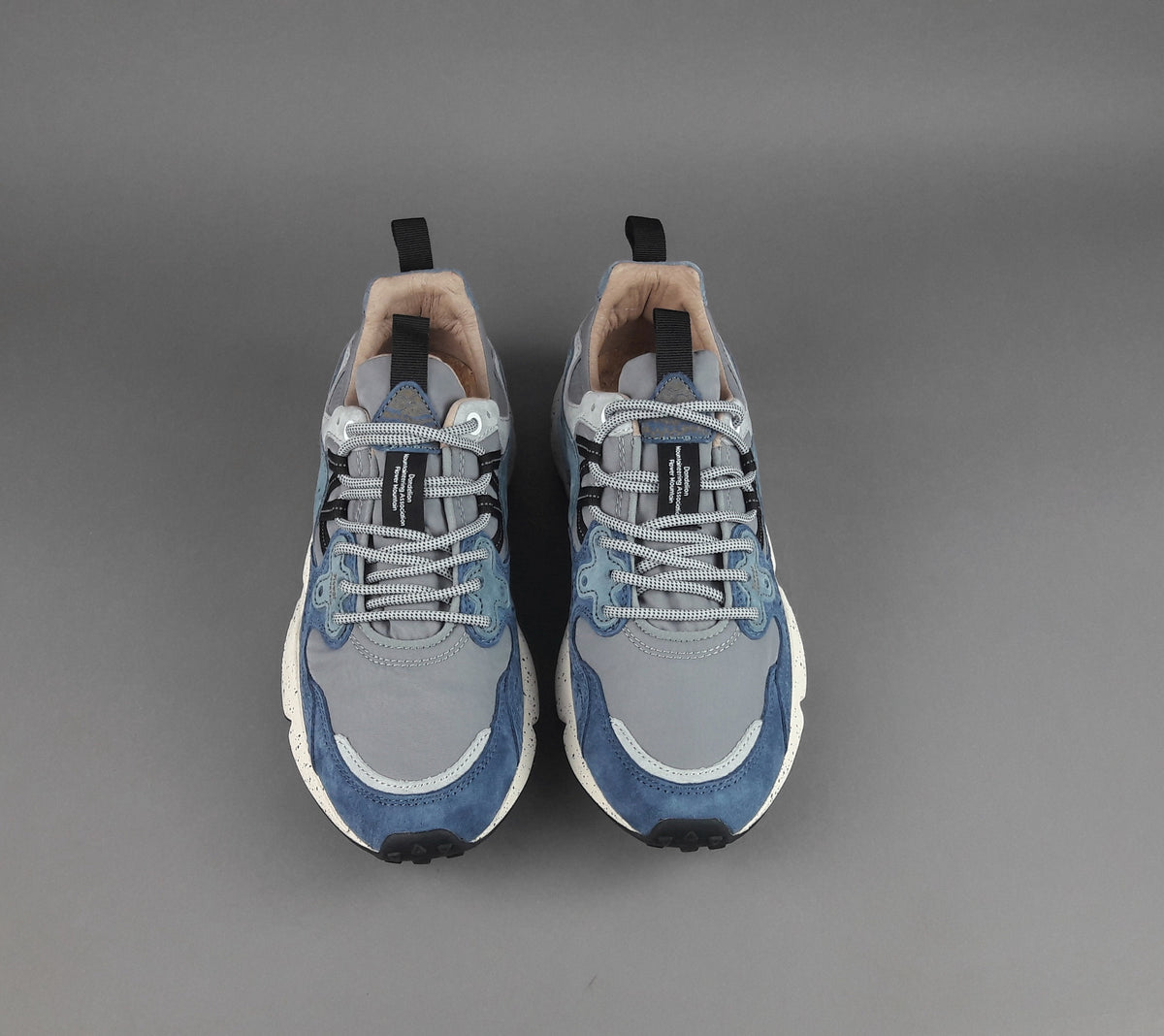 Flower Mountain Sneakers Uomo Yamano 3 Camoscio Tela Avion