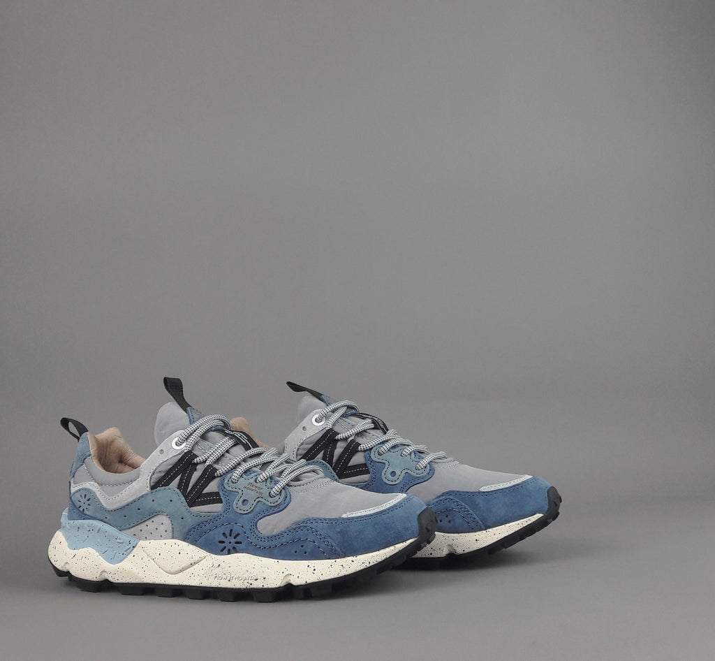 Flower Mountain Sneakers Uomo Yamano 3 Camoscio Tela Avion