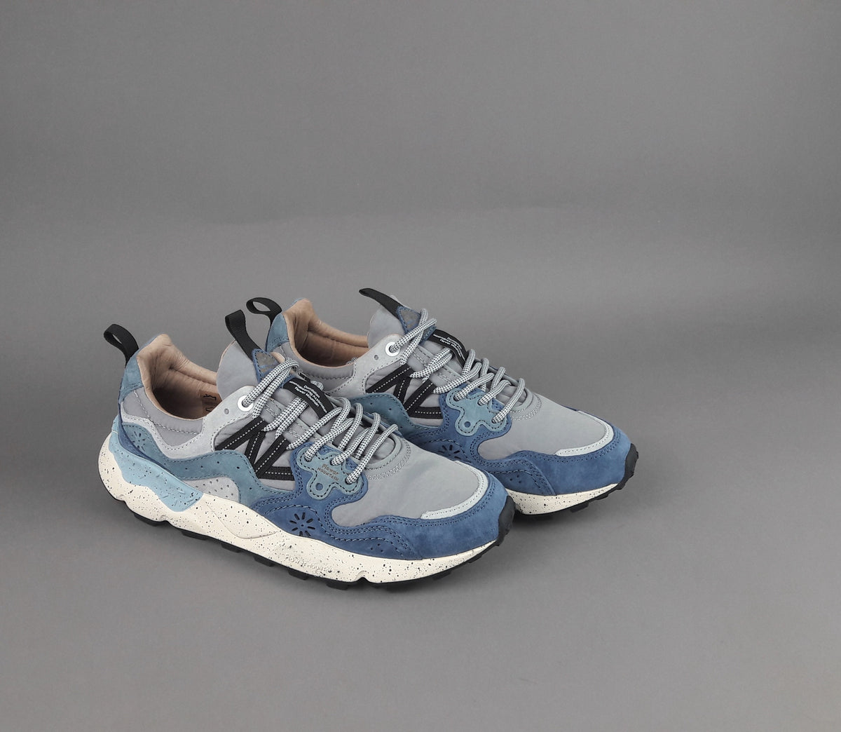 Flower Mountain Sneakers Uomo Yamano 3 Camoscio Tela Avion