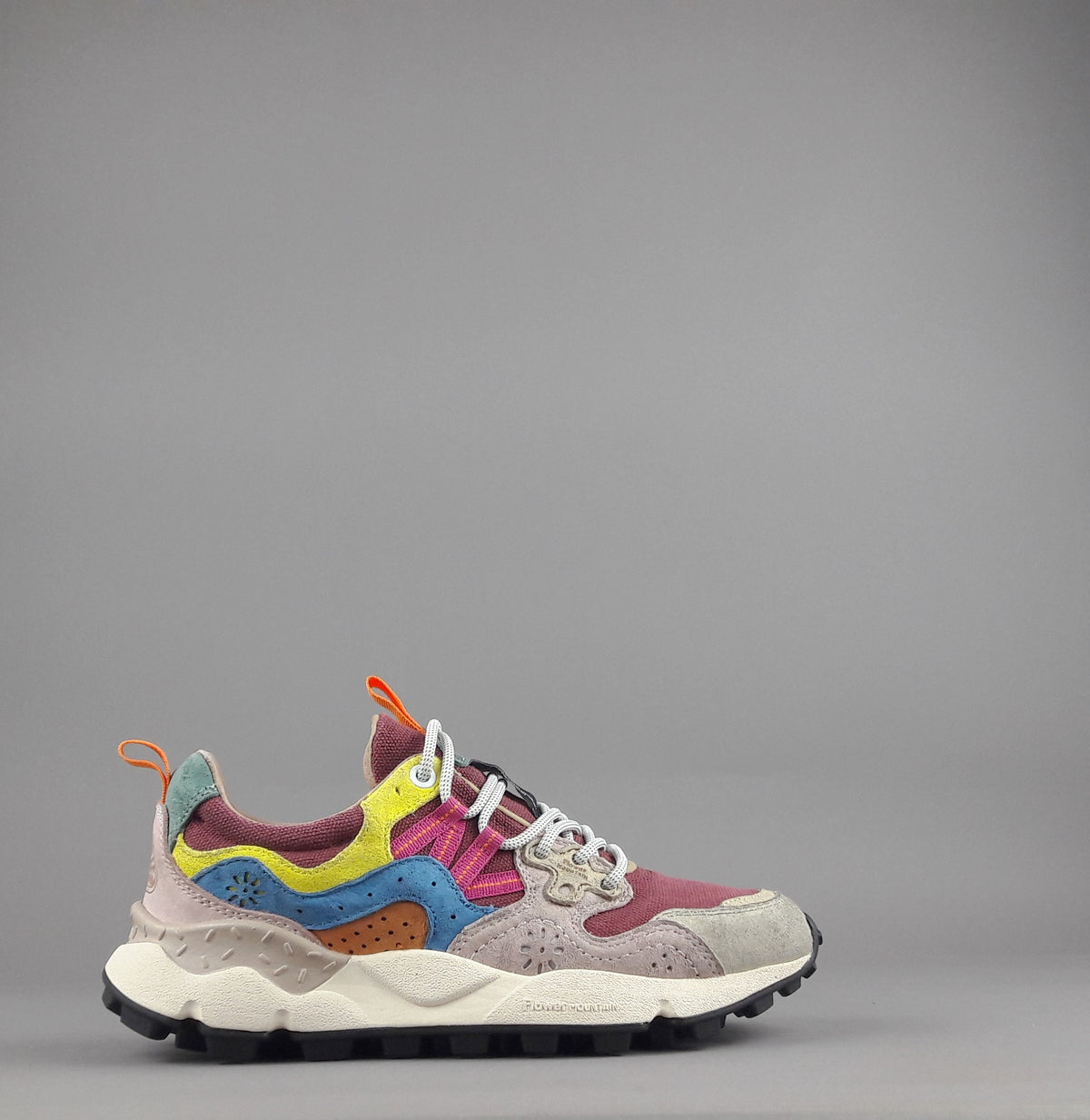 Flower Mountain Yamano 3 Donna Camoscio Tela Multi