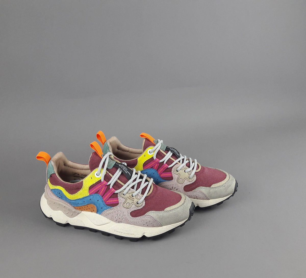 Flower Mountain Yamano 3 Donna Camoscio Tela Multi