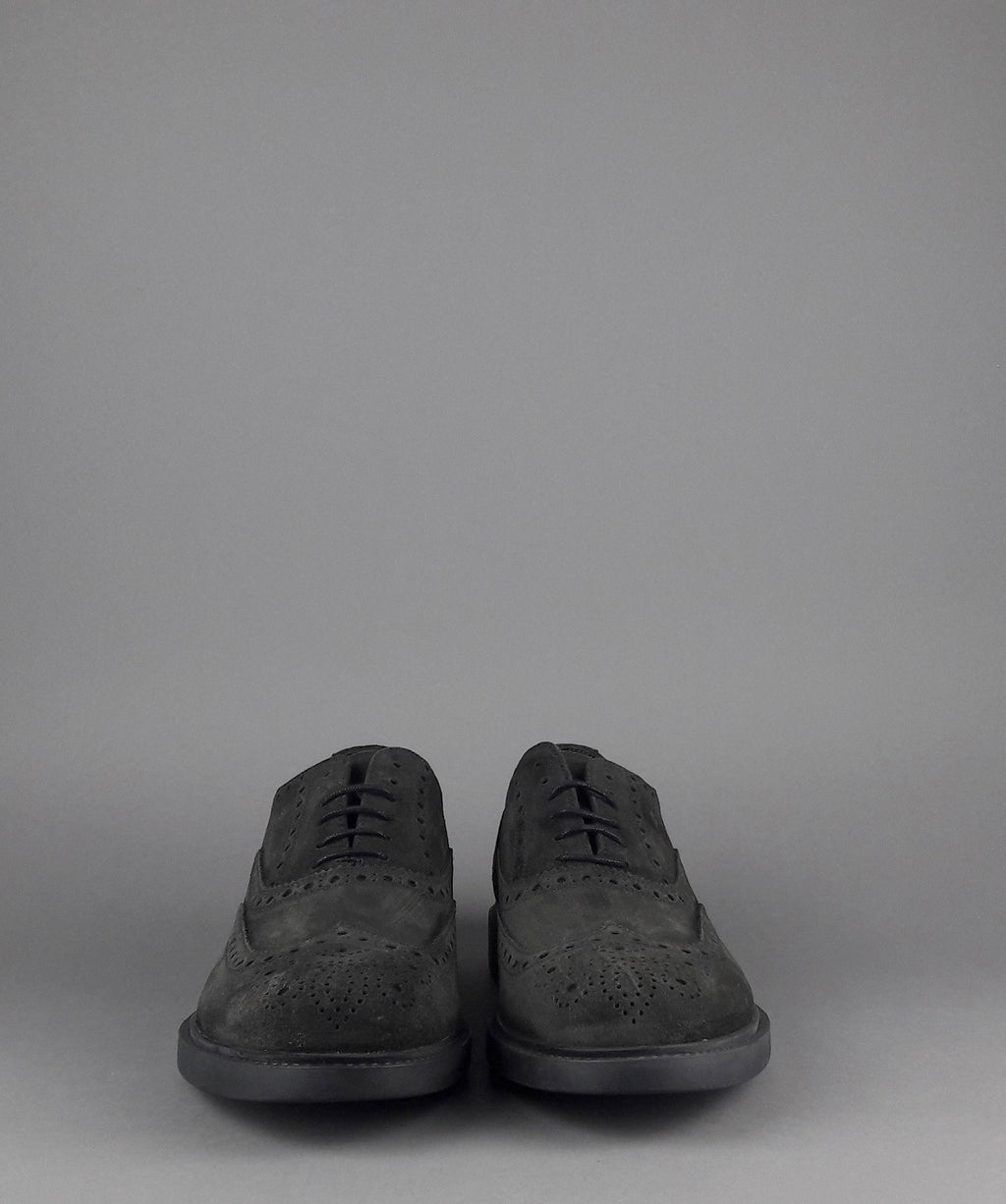 Fratelli Rossetti Francesina Uomo Camoscio Antracite Bucature All'Inglese