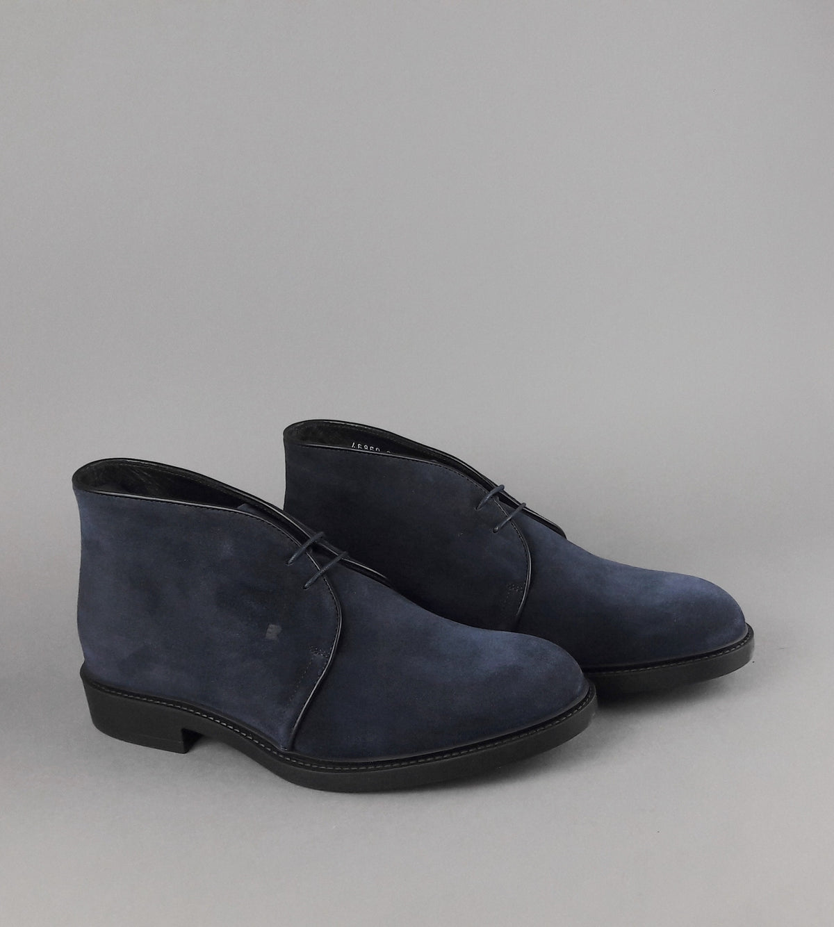 Fratelli Rossetti Polacchino Desert Boot Uomo Camoscio Blu Scuro Fondo Gomma