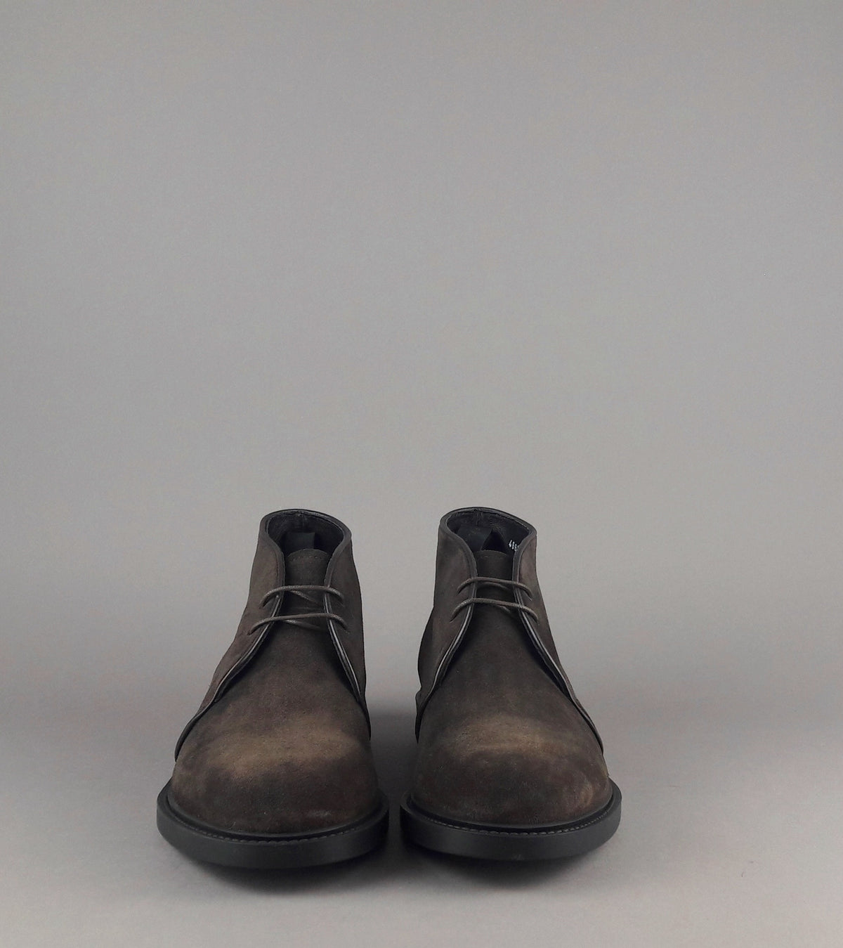 Fratelli Rossetti Polacchino Desert Boot Uomo Camoscio Marrone Scuro Fondo Gomma