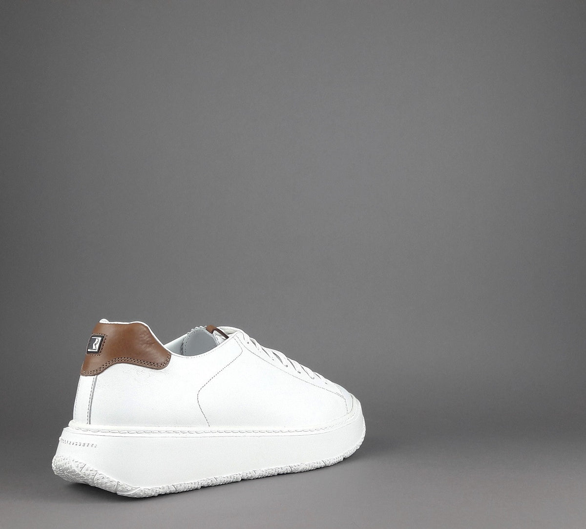 Fratelli Rossetti Sneakers Uomo Pelle Banco Talloncino Marrone Chiaro